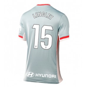 Atletico Madrid Clement Lenglet #15 Replika Udebanetrøje Dame 2024-25 Kortærmet